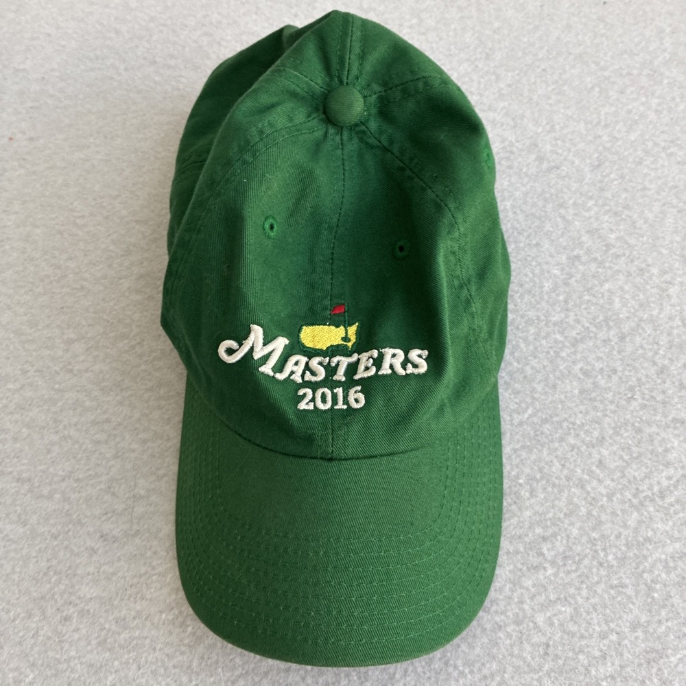 Masters 2016 Tournament Hat Golf Cap Green American Needle Adjustable Strapback